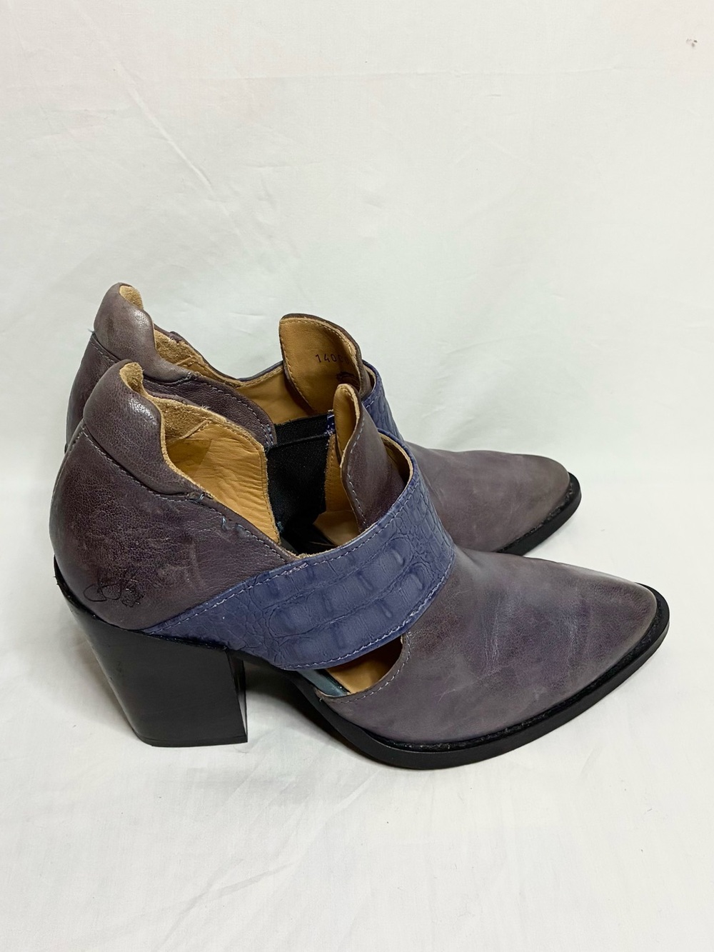 John Fluevog Entrance Room 502 Open Sided Bootie